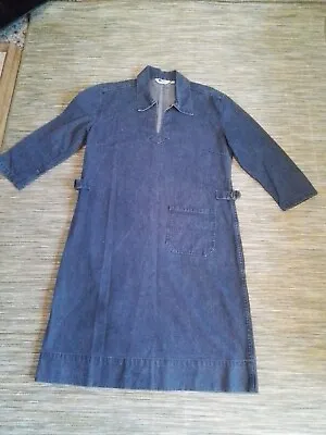 £22 • Buy Levis Blue Denim Tunic Artist Style Dress Size S Knee Length Fit Upto 14
