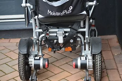 NEW MobilityPlus+ Lightweight Electric Wheelchair | Instant Folding 24kg4mph  • £625