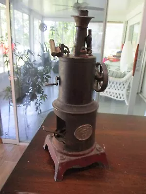 Ernst Plank Toy Steam Engine Nuremburg Germany 1866-1935 Vertical Steam Engine • $500