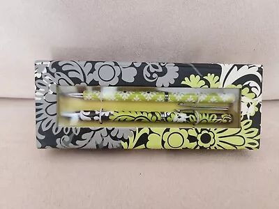 NIB Vera Bradley BAROQUE PERFECT MATCH PEN & PENCIL Set RETIRED • $23.99