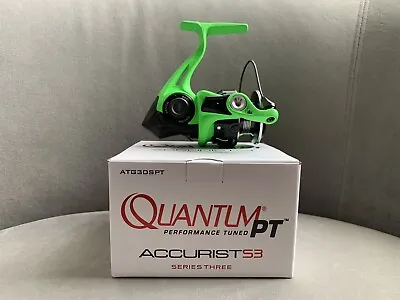 Quantum Pt Accurist S3 30 Atg30spt 5.2:1 Gear Ratio Spinning Reel • $64.99