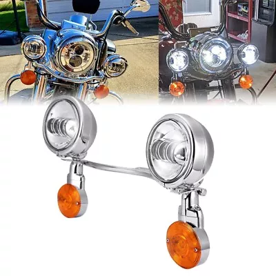 Passing Spotlight Turn Signals For Kawasaki VN Vulcan Classic Mean Streak 1500 • $165.99