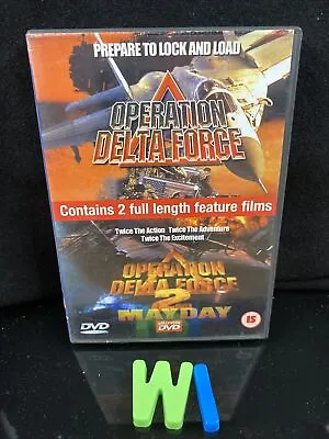 Operation Delta Force 1 & 2 Mayday DVD Action & Adventure (2002) -region 2. • £1.80