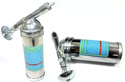 Lot Two 3oz Mini Grease Gun Grease Cartridge Capacity Lubricator Grease Guns • $19.99