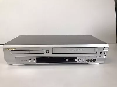 SYLVANIA Video Cassette Recorder & Dvd/cd Player  TESTED! • $39