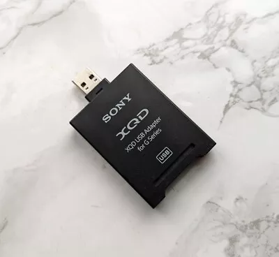 Genuine Sony XQD USB Adapter Card Reader For G Series Memory Cards • £22.99