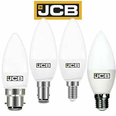 £4.58 • Buy JCB LED Candle Lamps 6W = 40W  Light Bulb 3000k/4000k/6500k ES BC SES SBC 
