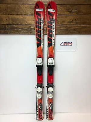 Völkl Racetiger GS R JR 130 Cm Ski + Marker 4.5 Bindings Winter Sport Snow Fun • $71.99