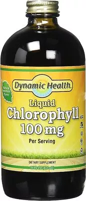 Dynamic Health Liquid Chlorophyll 100mg 473ml-8 Pack • £104.97