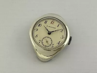 Paul Moser Russia Empire 1900-1917 Antique IWC Swiss Amazing Silver Unisex Watch • $299.99