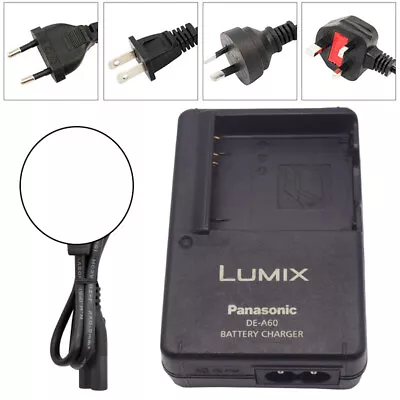 Panasonic DE-A60B Battery Charger For Lumix DMC-FS33 DMC-FS42 DMC-FT1 FT2 FT3 • $32.99