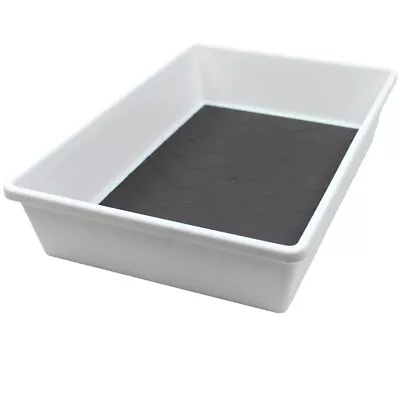 Cutlery Box Storage Caravan RV Camping Caravan Boat 247x170 White Gray • £12.11