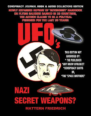 UFO's: NAZI SECRET WEAPONS • $19.95