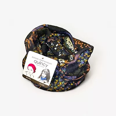 Floral Headband Beanie Neck Scarf Mask Womens Bohemian Fashion Accessory • $12.95
