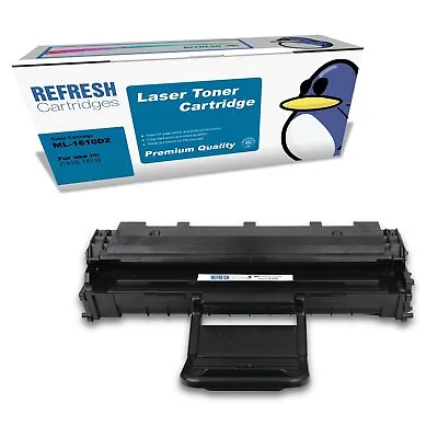 Refresh Cartridges Black ML-1610 Toner Compatible With Samsung Printers • £17.87