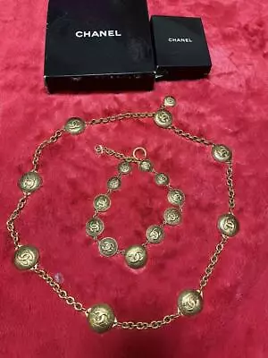 Chanel Belt And Necklace Set Vintage • $3937.19