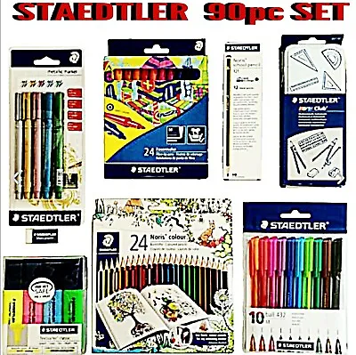 STAEDTLER Noris Colour Pencils 90 Pc School Set • £23.90