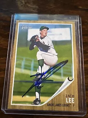 2011 Topps Heritage ZACH LEE Autographed • $3