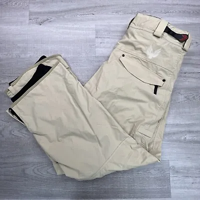 NWOT Mission Six M6 Mens Winter Pants Mesh Lined Pockets Activewear Beige Sz XL • $48.04