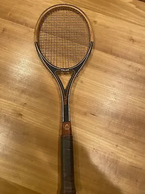 Vintage HEAD Guillermo Vilas Wood Tennis Racquet AMF Head • $45