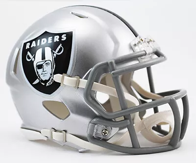 Las Vegas Raiders Revolution SPEED Mini Football Helmet • $29.95