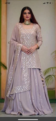 £47.88 • Buy Gown Salwar Kameez Suits Indian Women Ready Made Anarkali Ethnic Kurti Designer