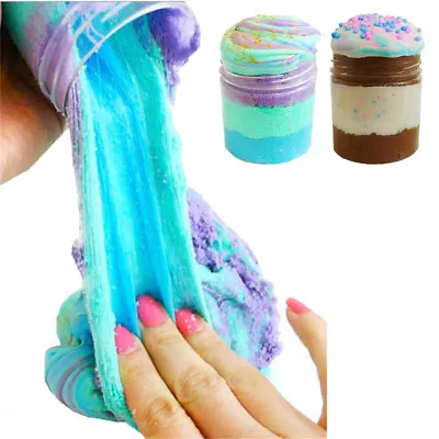 $6.59 • Buy 3 Colors Icecream Cloud Slime Reduced Pressure Mud Stress Relief Kids Clay ToyFW