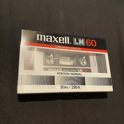 Maxell UD 60 Cassette Tape Blank Ultra Dynamic NEW Sealed • $7.50
