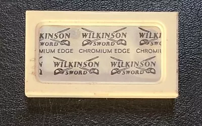 3 X Vintage Wilkinson Sword Razor Blades  Chromium Edge • $20