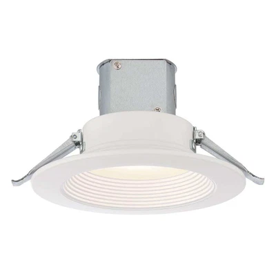£31.33 • Buy Easy-Up 6 In. White Baffle Recessed Integrated LED Kit At 93.6 CRI, 3000K, 1203