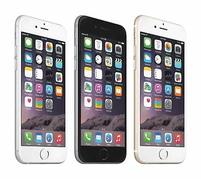 Apple IPhone 6 16GB 64GB 128GB Space Grey Silver Gold Unlocked Good Condition  • £46.99