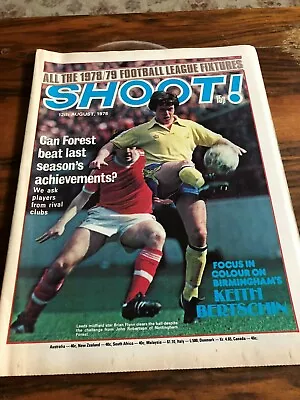 £2 • Buy Shoot Magazine 12th August 1978