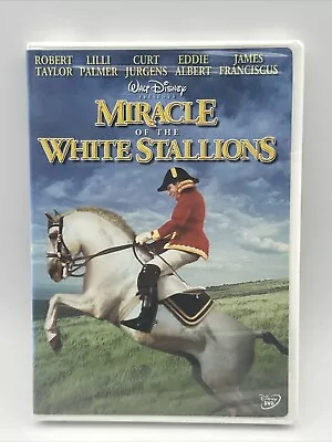 Walt Disney Miracle Of The White Stallions 1963 DVD Robert Taylor SEALED NOS OOP • $29.99