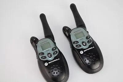 Motorola T5000 Talkabout 2-Way Radio Walkie Talkie Set Walkie Talkies (2 Set) • $9