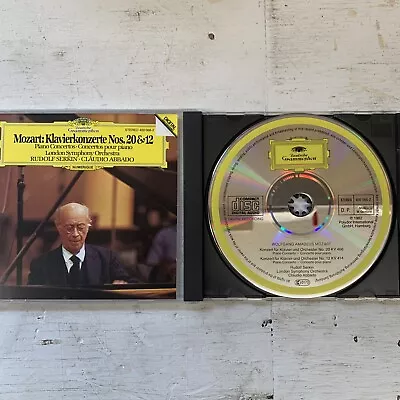 Mozart Piano Concertos 20 & 12 RUDOLF SERKIN London Symphony West Germany Silver • $17.50