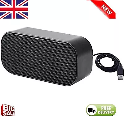 PC SpeakersUSB Computer Speakers Portable Mini Desktop SpeakerPlug And Small • £20.51