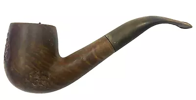 Estate Vintage Smoking Pipe  K  Briar P.  Ireland Brown Smooth And Distressed • £30.40