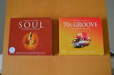 £5 • Buy Greatest Ever 70s Groove  /  Soul, Various Artists, 2 3 CD Box Sets