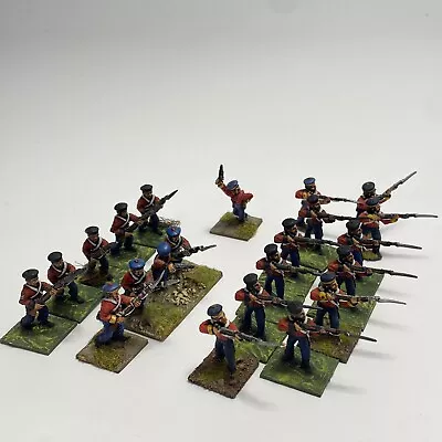 28mm Colonial BRITISH INFANTRY X22 Painted New Zealand Victorian Māori War Metal • £60