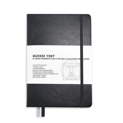 $25.15 • Buy Guissi Classic Dotted Grid Bullet Notebook Journal Dot Hard Cover A5 Premium 80G
