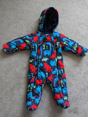 £5 • Buy M&S Fleece Lined Snowsuit 9-12months