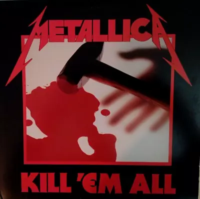 Metallica Kill 'Em All 60766-1 With Lyric Inner (2) More Tracks Than Megaforce • $140