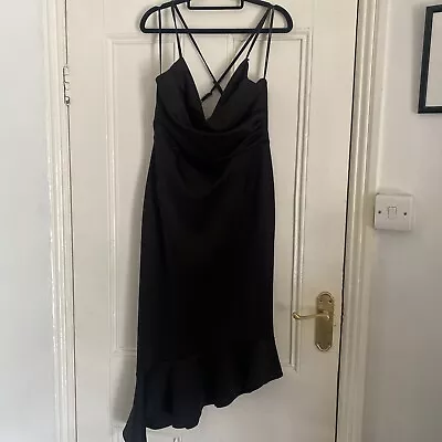 £19.99 • Buy Asos Design Black Dress Sise 14 