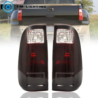 Smoked Tail Lights For 2008-2016 Ford F250 F350 Super Duty Lamp Left&Right Side • $37.52