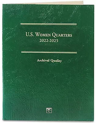 Littleton Folder LCF63 Women Quarter 2022-2025 P&D Mints  Book / Album  25 Cent • $4.90