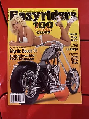 EASYRIDERS Magazine May 1999 - No 311. ‘100 Exotic Clubs’ Perfect MINT Condition • $1.23