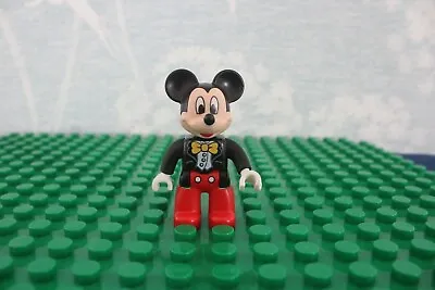 Lego Duplo Figure DISNEY MICKEY MOUSE TUX Bow Tie Jacket Black • $3.50
