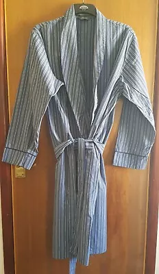 Mens M&S Man 100% Cotton Belted Dressing Gown. Size Medium • £10