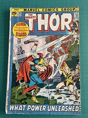 Mighty Thor 193 (1971) Ft Silver Surfer FN • £10