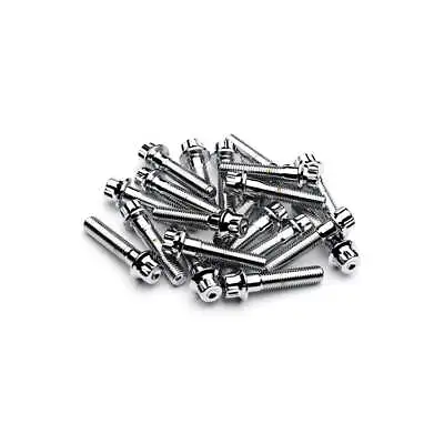 120x M6 32mm Chrome 3PC Wheel Split Rim Assembly Bolts BBS RS OZ Schmidt Screws • $109.20